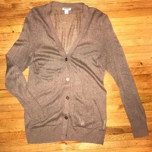 Taupe Colored Cardigan